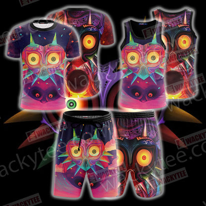 The Legend Of Zelda: Majora New Version Unisex 3D T-shirt