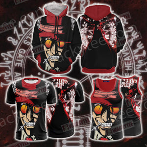 Hellsing Alucard Unisex 3D Tank Top