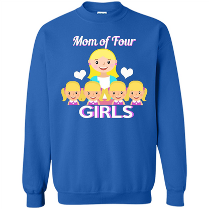 Mothers Day Gift from Daughter Mom Of Four Girls Royal