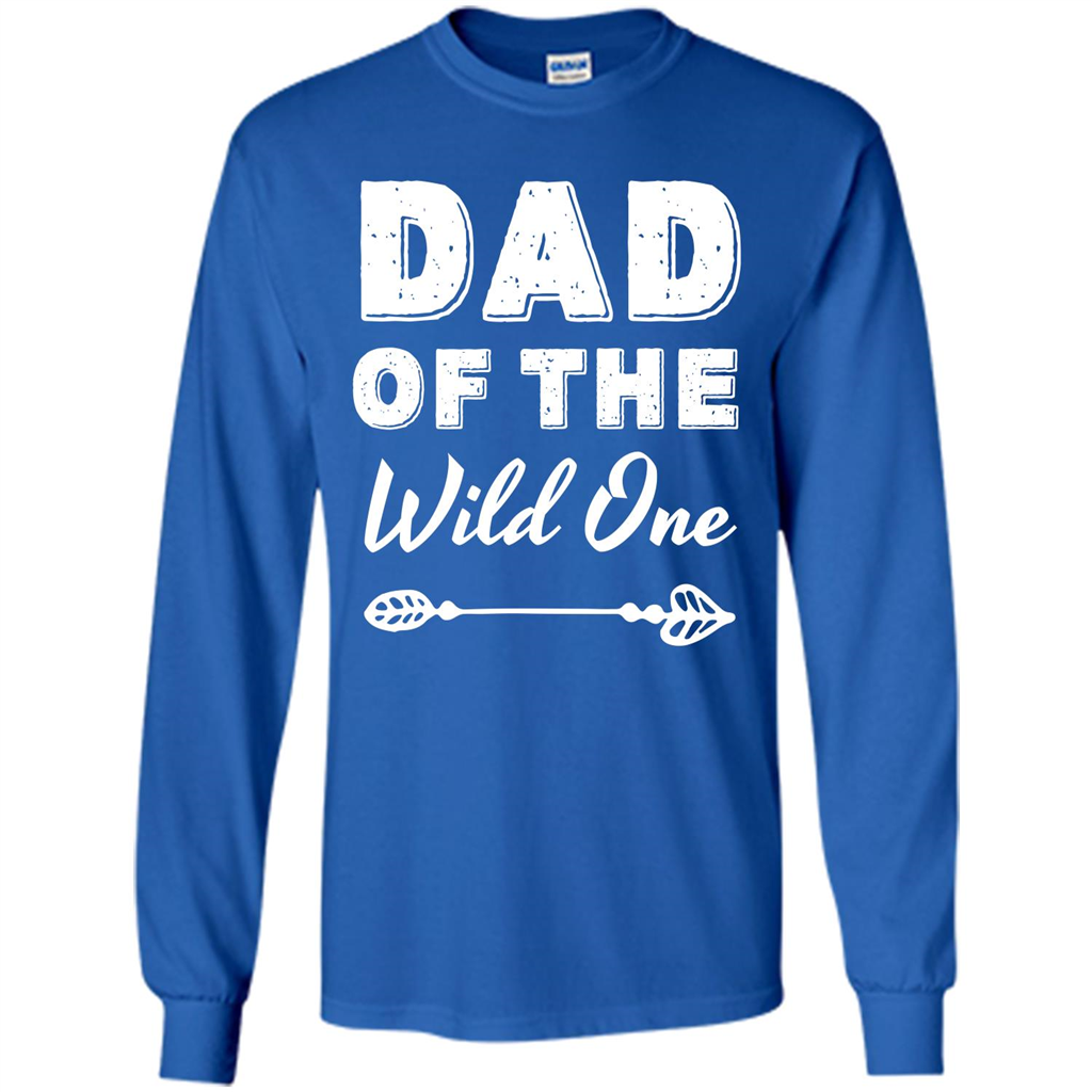 Dad Of The Wild One T-shirt Royal