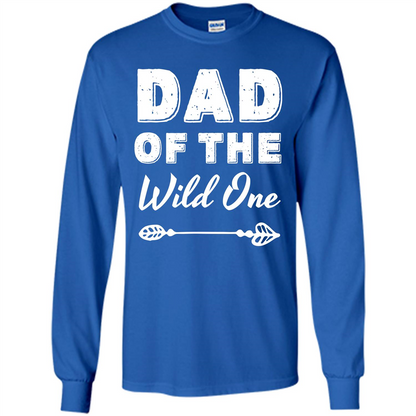 Dad Of The Wild One T-shirt Royal