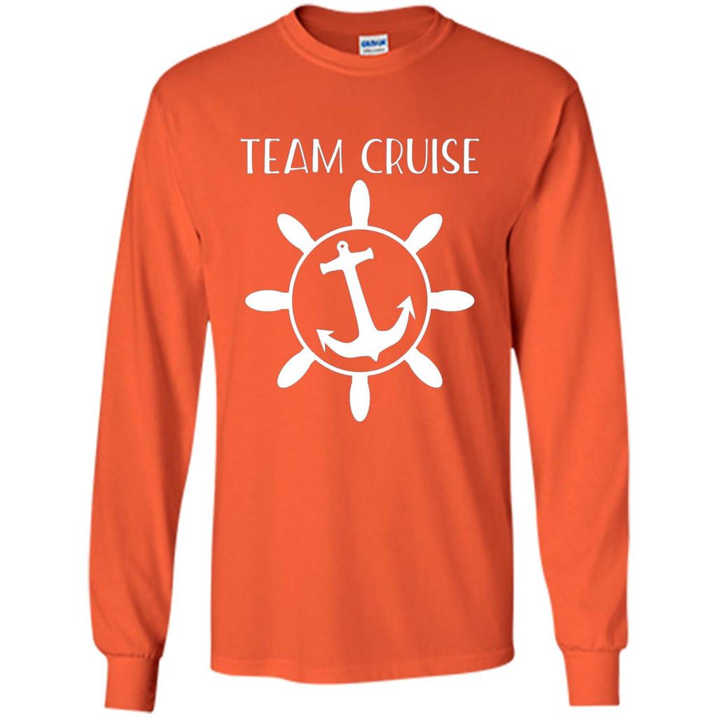 Boat Anchor Team Cruise T-shirt Orange