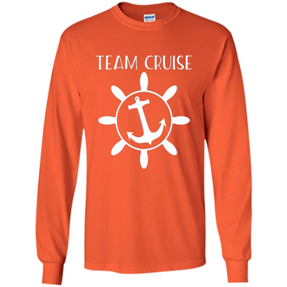 Boat Anchor Team Cruise T-shirt Orange