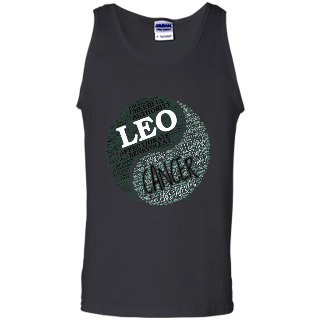 Zodiac Facts T-shirt Women Leo and Cancer T-shirt Black