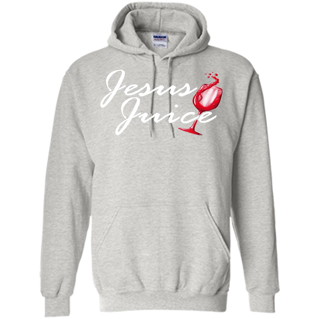Wine T-shirt Jesus Juice Ash