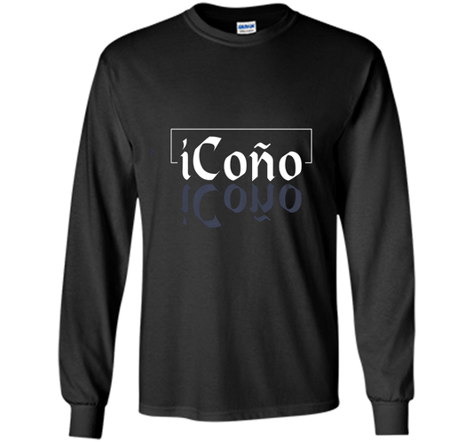 iCono Spanish T-Shirt Bilingual Puerto Rico PremiumTee shirt Black