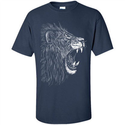 Fearless Tiger T-shirt Navy