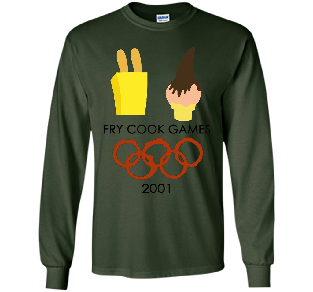 Fry Cook Games Limited Edition cool shirt Forest Green
