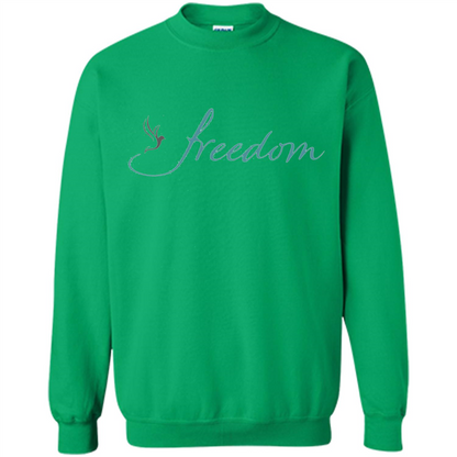 Freedom Dove T-shirt Irish Green