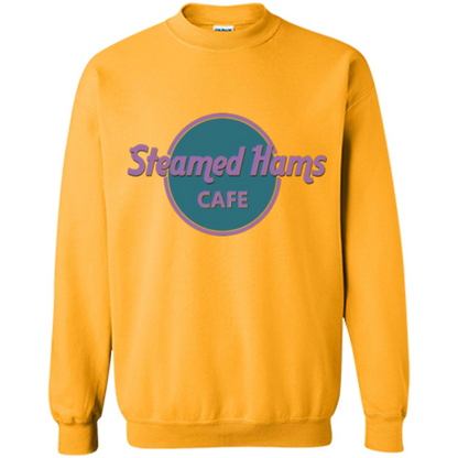 Steamed Hams Cafe T-shirt Gold