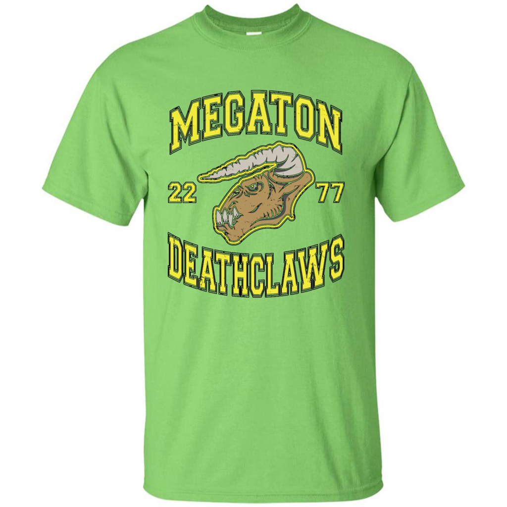 Megaton Deathclaws 2277 T-shirt Lime