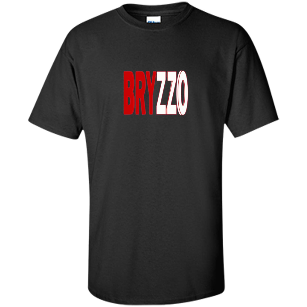 Bryzzo Bryant and Rizzo Funny Baseball T-shirt Black