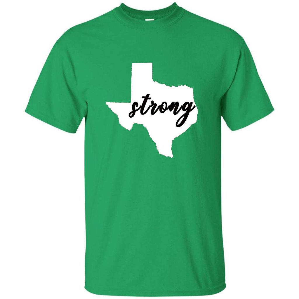 Texas Strong T-Shirt Stand Proud with Texas Irish Green