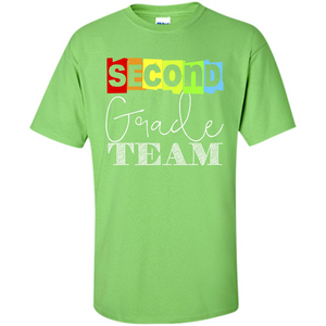 Second Grade Team T-shirt School Day T-shirt