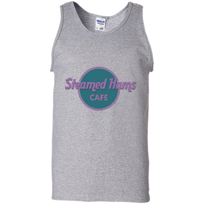 Steamed Hams Cafe T-shirt Sport Grey