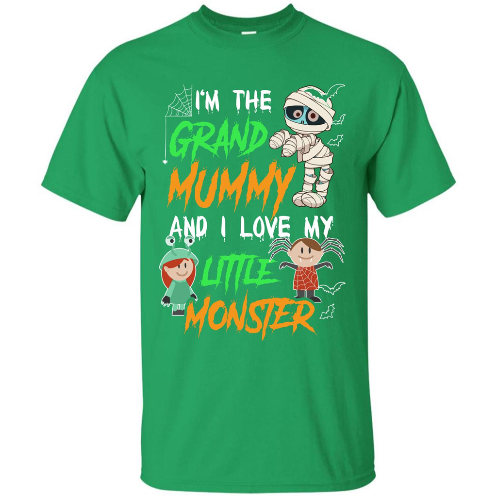 Halloween T-shirt Grand Mummy T-shirt Irish Green