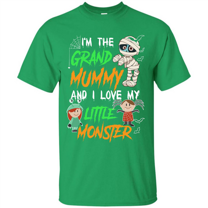 Halloween T-shirt Grand Mummy T-shirt Irish Green