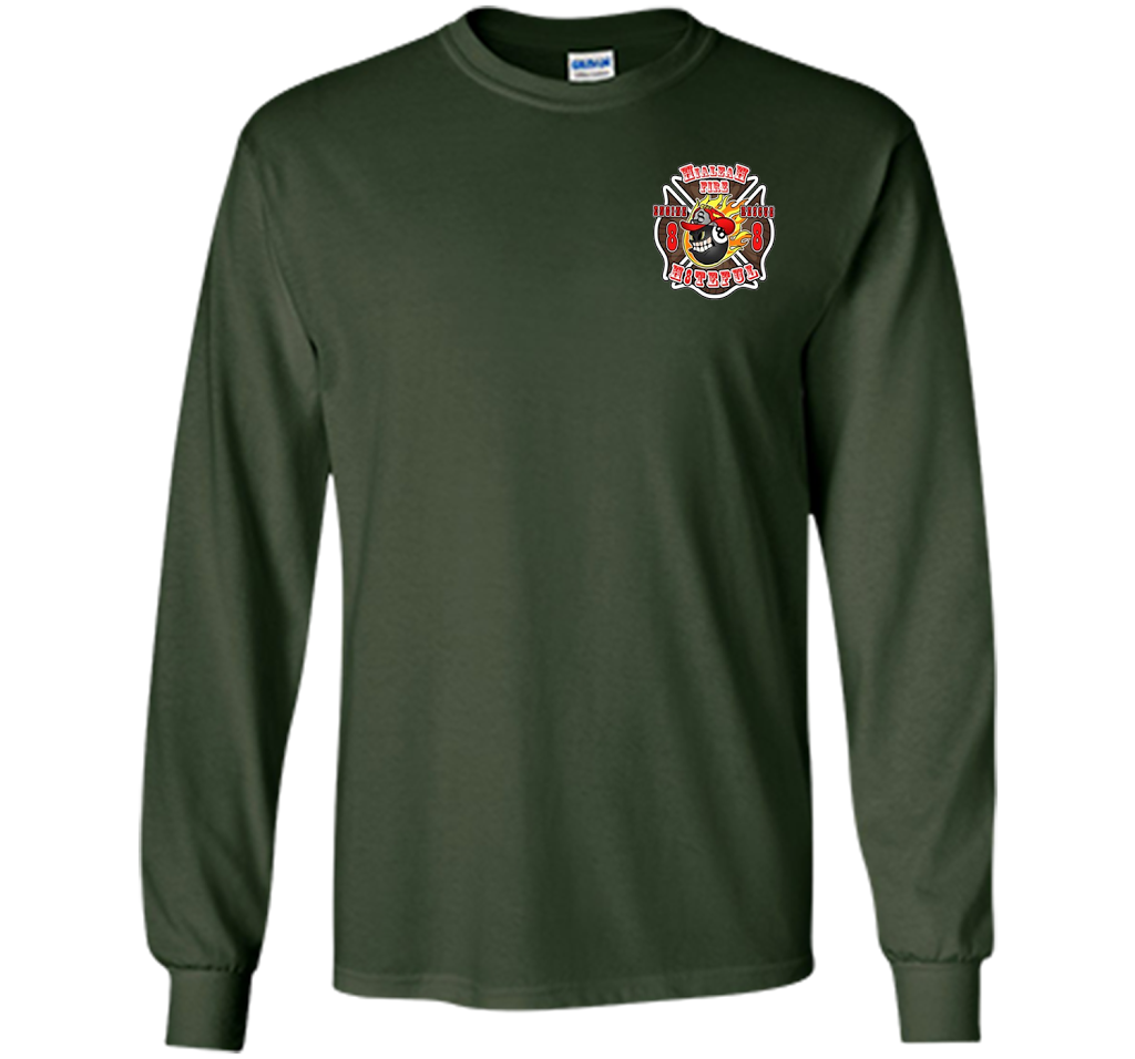Hialeah Fire Department Station 8 T-shirt Forest Green