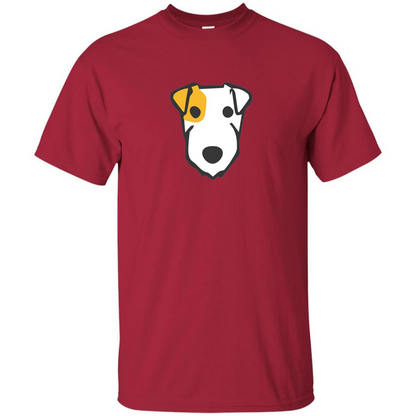 Parson Russell Terrier Dog T-shirt Cardinal