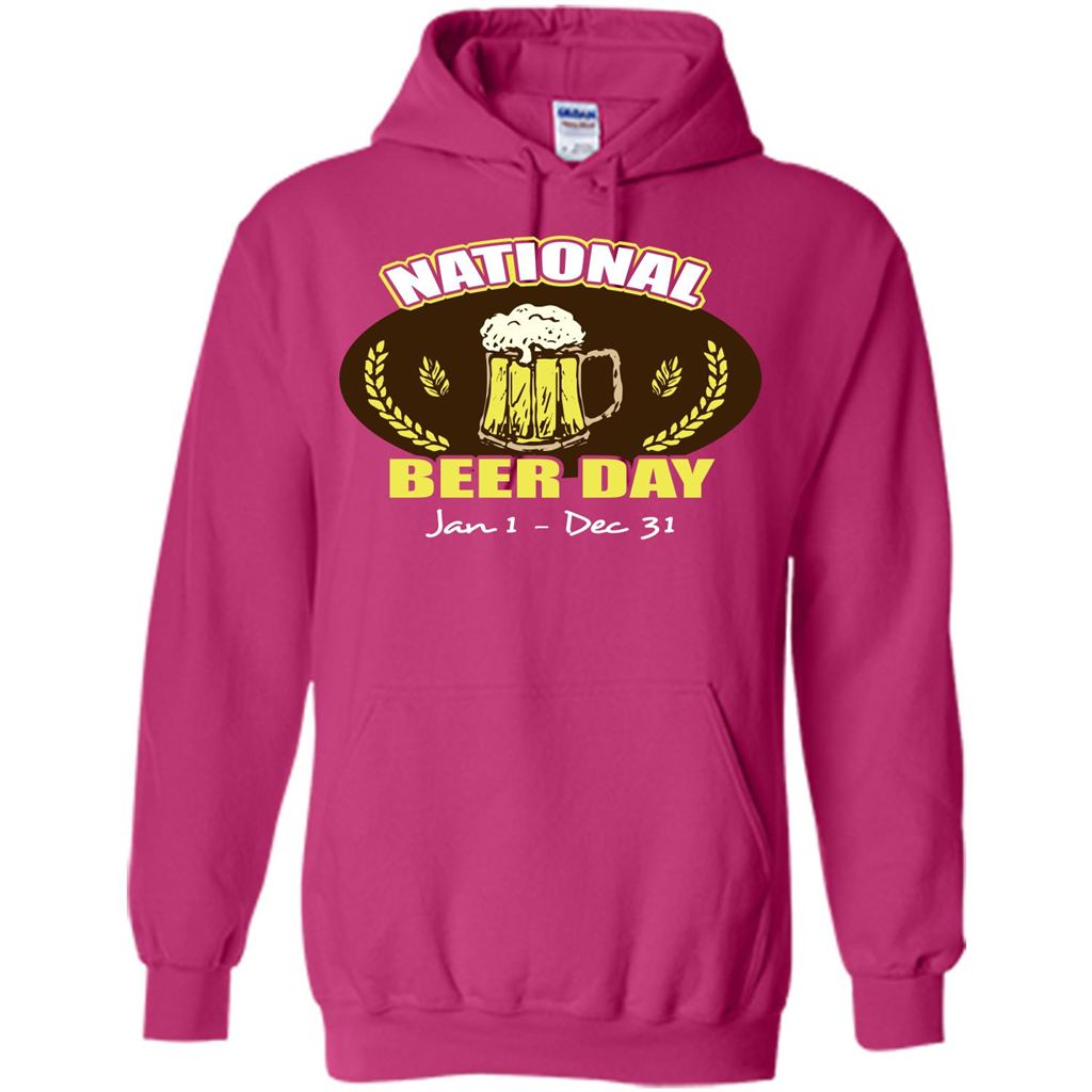 Beer T-shirt National Beer Day Jan1-Dec 31 Heliconia
