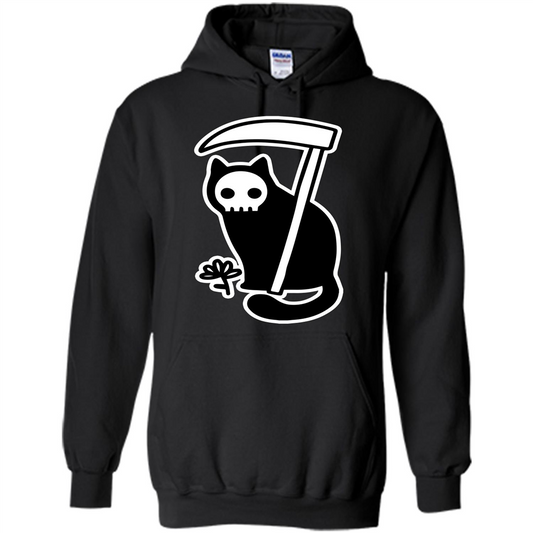 Cat Grimm Reaper T-shirt Black