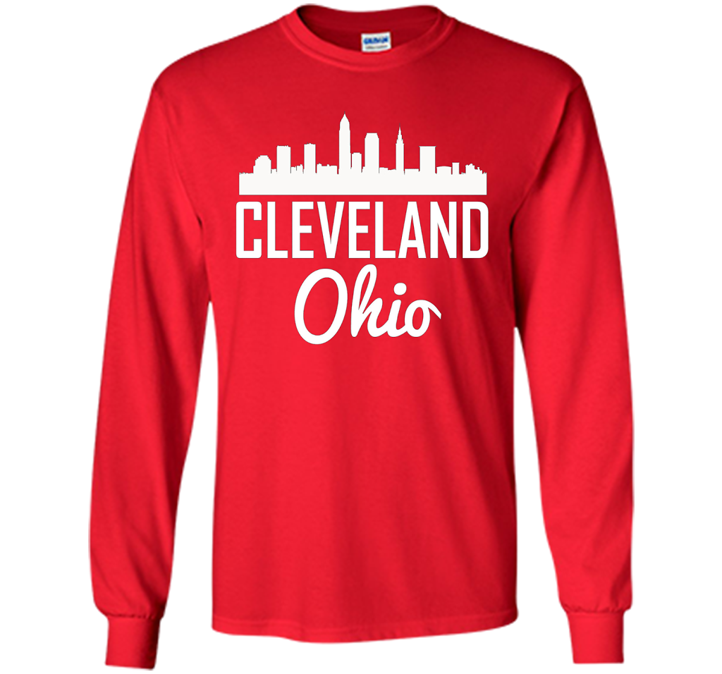 Cleveland Ohio T-shirt Red