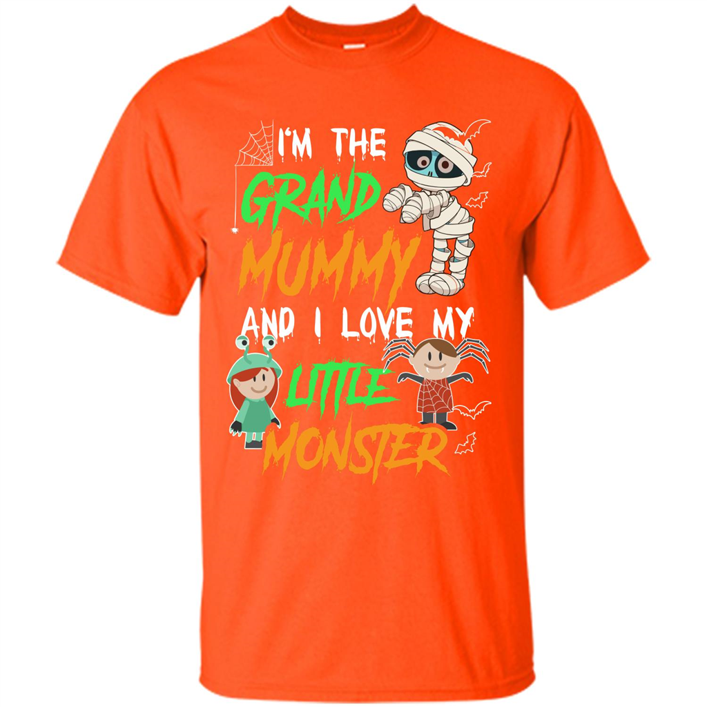 Halloween T-shirt Grand Mummy T-shirt Orange