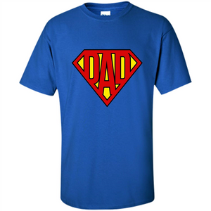 Fathers Day T-shirt Super Dad