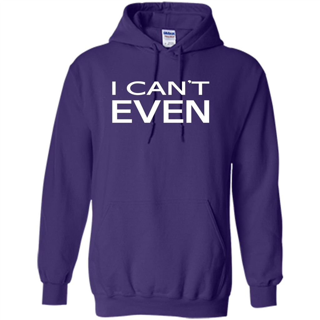 Yoga Workout Fitness Funny T-shirt I Can't Even Purple