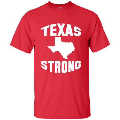Texas Strong T-shirt Red