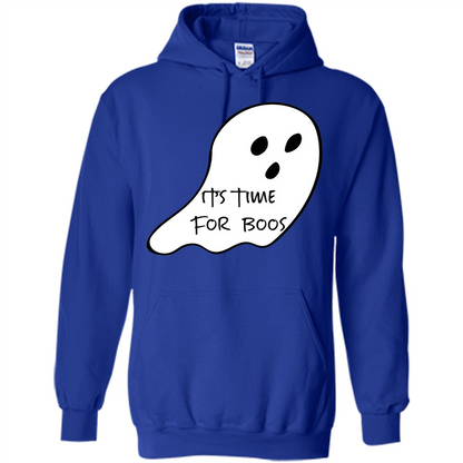 It's Time For Boos Funny Halloween T-shirt Royal