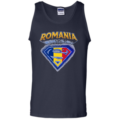 Power From Romania T-shirt Navy