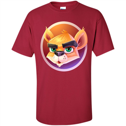 Circle Fox T-Shirt Cardinal