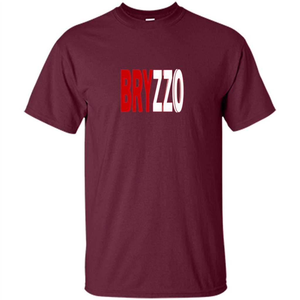 Bryzzo Bryant and Rizzo Funny Baseball T-shirt Maroon