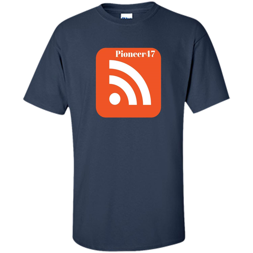 Pioneer47 t-shirt LDS Mormon T-shirt for Youth and Adults Navy
