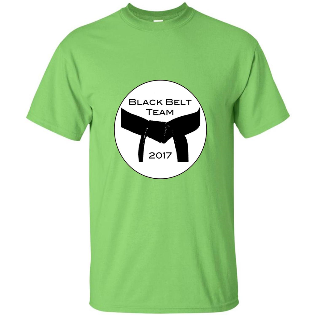 Black Belt Team 2017 T-shirt Lime