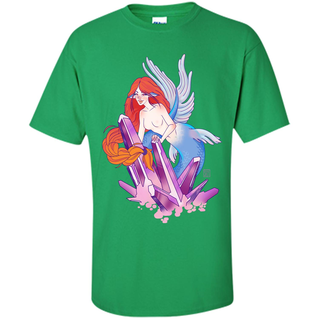 Cute Mermaid T-Shirt Irish Green