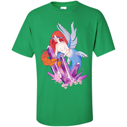 Cute Mermaid T-Shirt Irish Green