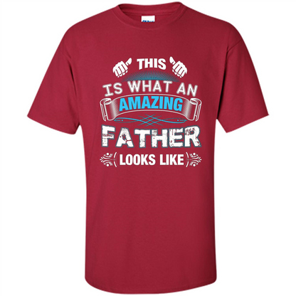 Fathers Day T-shirt This is What An Amazing Looks Like Cardinal