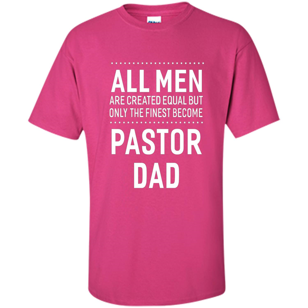Men's Pastor Dad T-shirt Funny Sayings Men Christian T-shirt