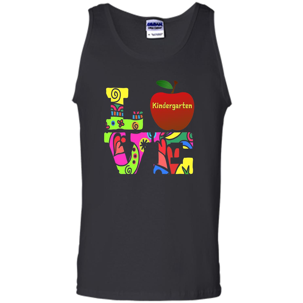 Kindergarten LOVE T-shirt School Day T-shirt Black