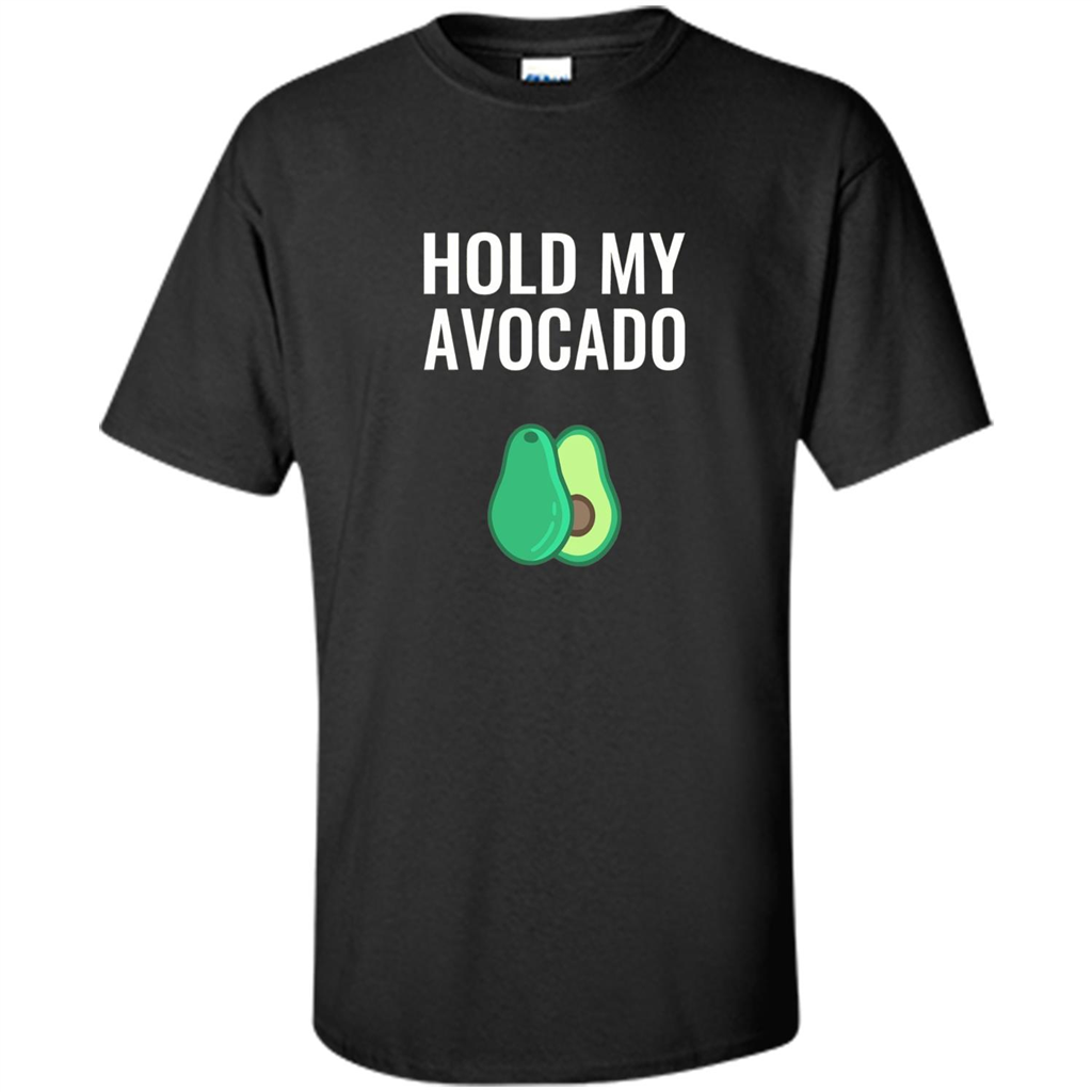 Hold My Avocado T-shirt Black