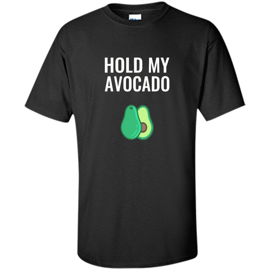 Hold My Avocado T-shirt Black