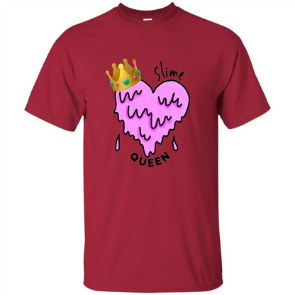 Slime Queen Heart T-Shirt Cardinal