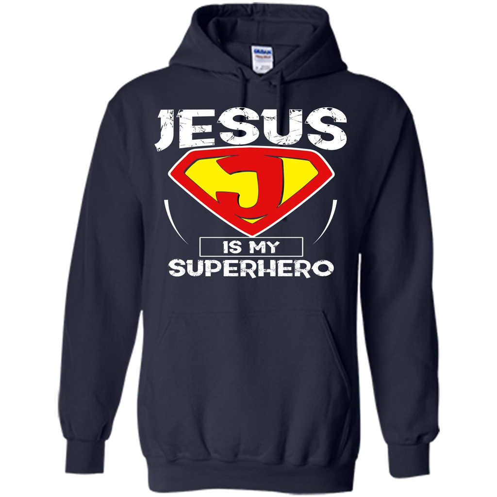 Christian T-shirt Jesus Is My Superhero T-shirt
