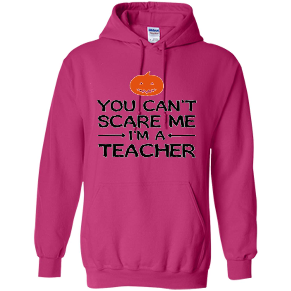 You Can't Scare Me I'm A Teacher T-shirt Teacher Halloween T-shirt Heliconia