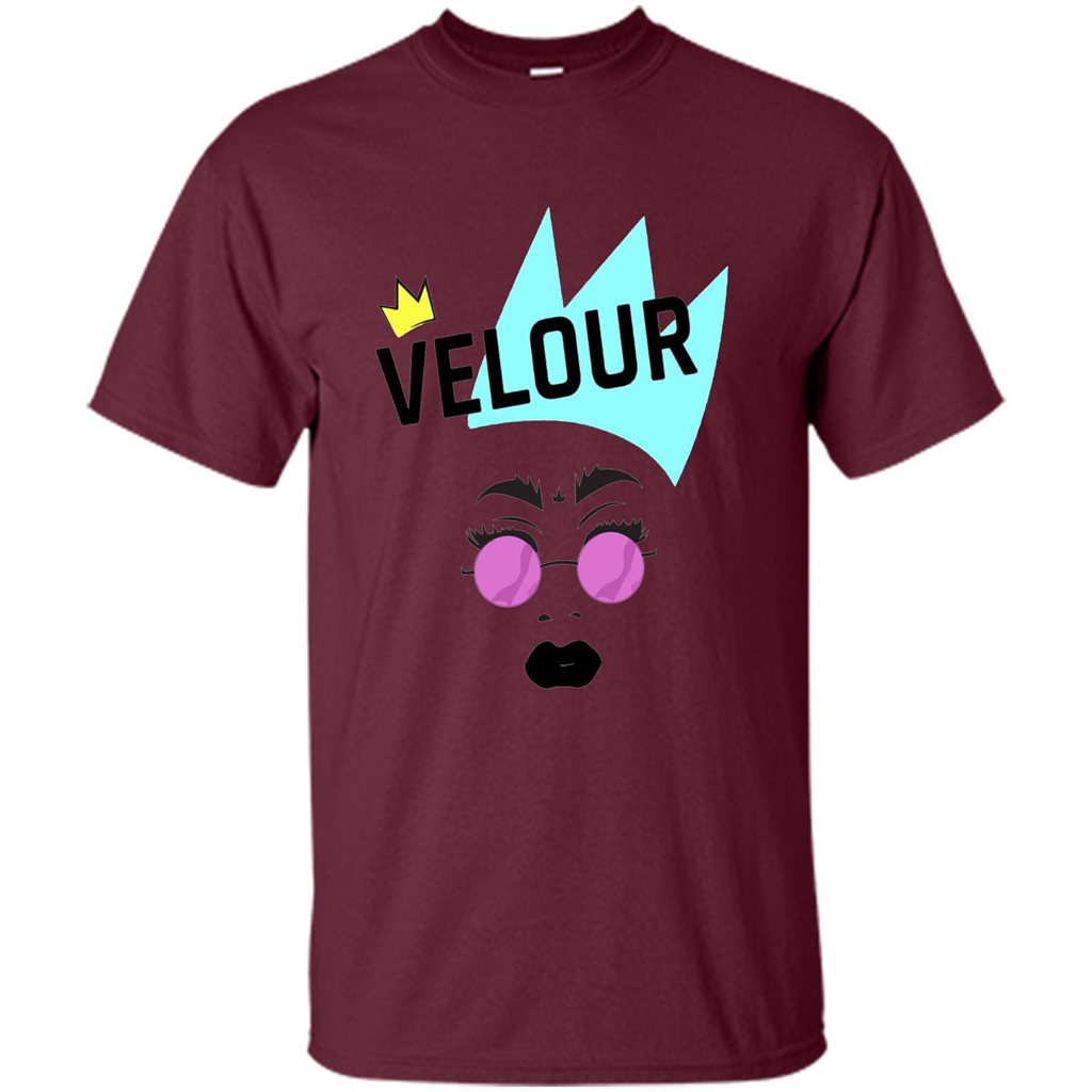 LGBT Drag Queen T-shirt Haus of Velour Maroon