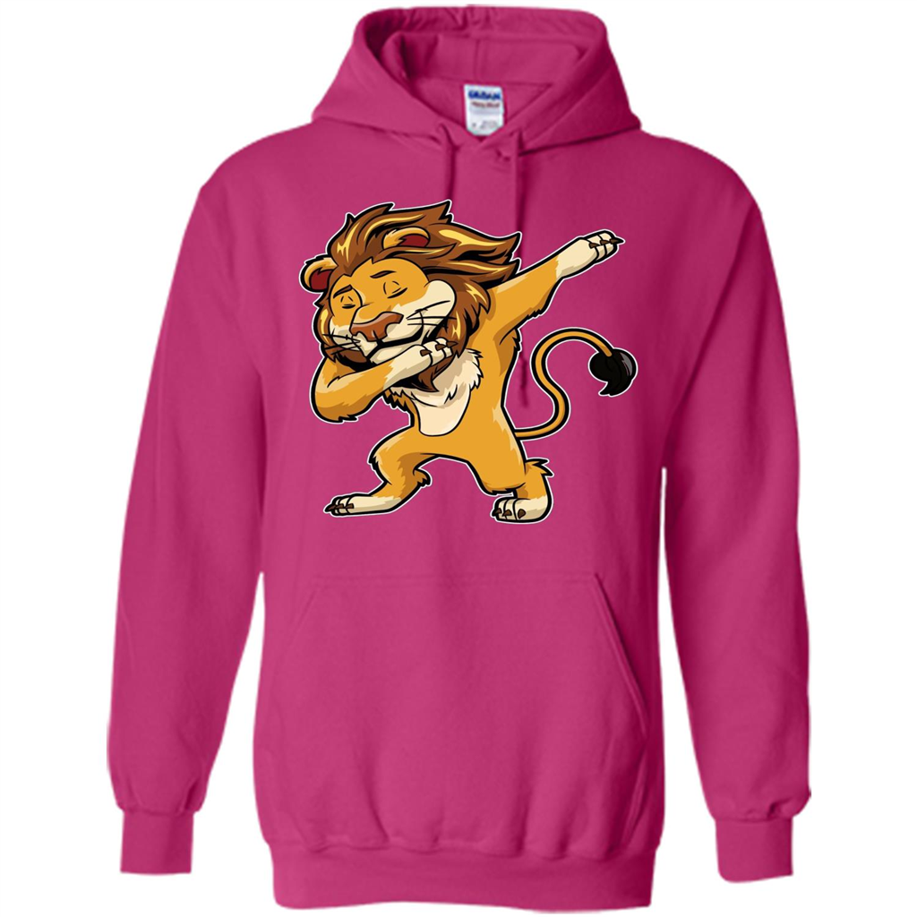 Lion Dabbing T-shirt Dab Cat Dance Heliconia