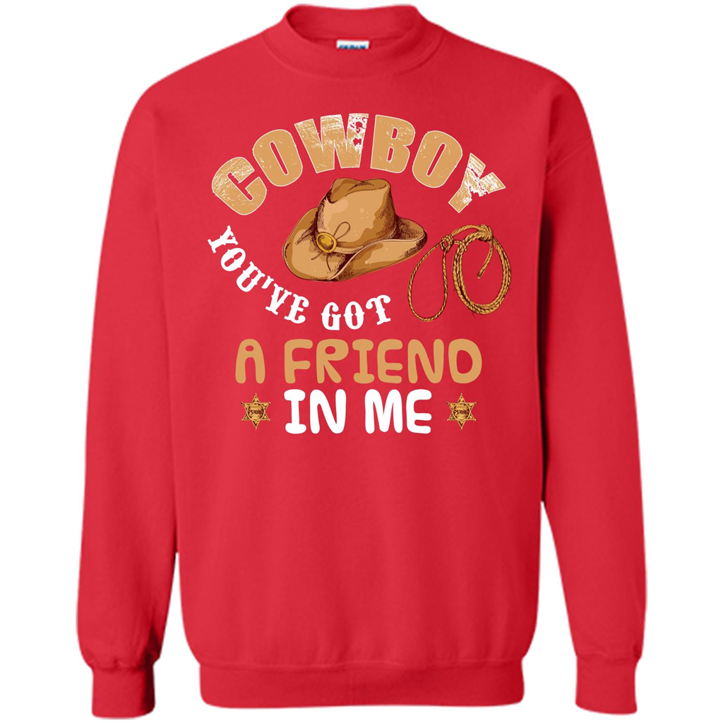 Cowboy You've Got a Friend in Me T-shirt Red