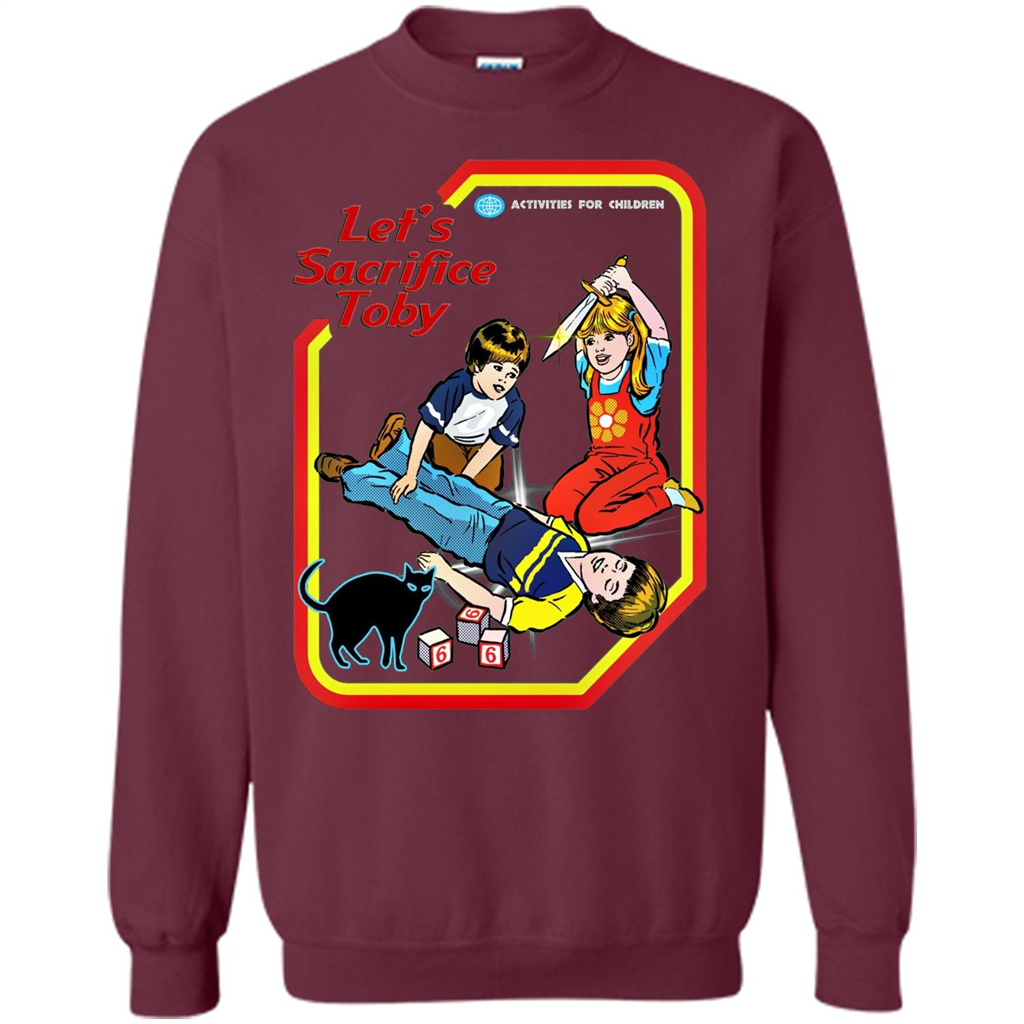 Let's Sacrifice Toby T-shirtt Maroon